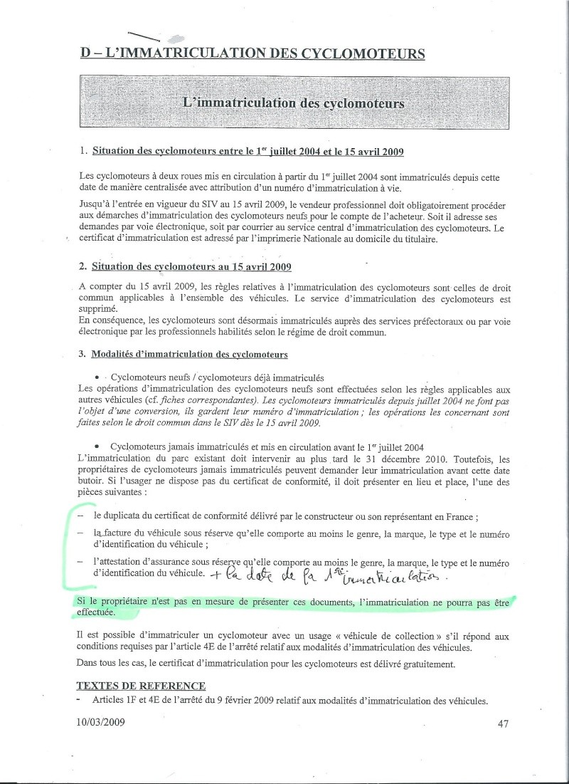 obtenez votre certificat de conformité pour mobylette facilement et rapidement. ce document essentiel atteste que votre véhicule respecte les normes de sécurité et d'émissions. simplifiez vos démarches administratives et roulez l'esprit tranquille.