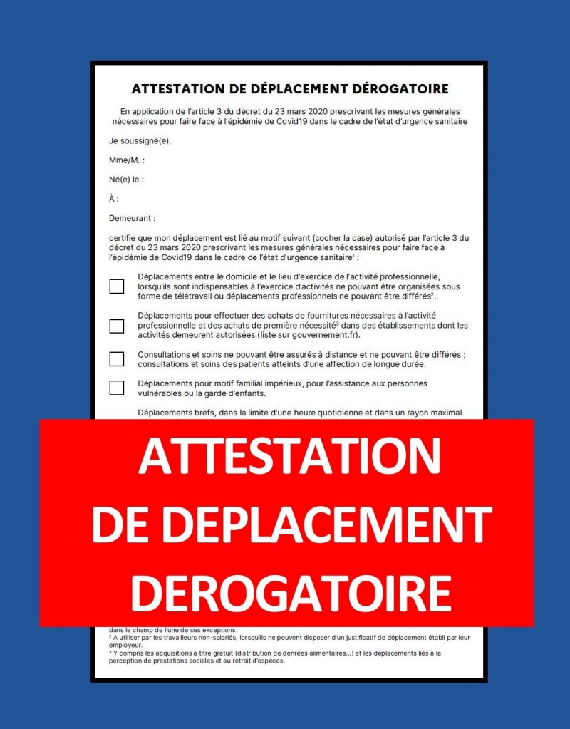 obtenez votre attestation de déplacement en quelques clics. facilement téléchargeable, cette déclaration est essentielle pour justifier vos déplacements lors des restrictions en vigueur. renseignez-vous sur les conditions et restez en conformité avec la législation.