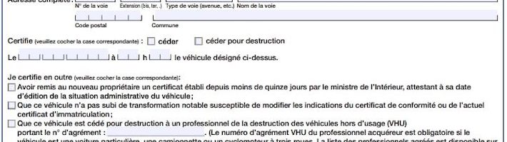 découvrez comment remplir facilement le formulaire cerfa pour la cession de votre véhicule en pdf. suivez notre guide étape par étape pour garantir une démarche sans encombre et respecter les formalités administratives.